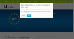 Desktop Screenshot of kleversoft.com